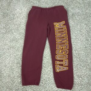 Vintage Minnesota Golden Gophers Pants Mens Large Maroon Football Champion USA